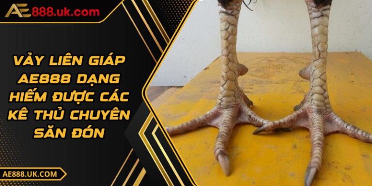 Vảy Liên Giáp AE888 Dạng Hiếm Được Các Kê Thủ Chuyên Săn Đón 1 Vảy Liên Giáp AE888 Dạng Hiếm Được Các Kê Thủ Chuyên Săn Đón